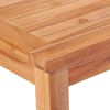 vidaXL Juego de comedor para jard&iacute;n 3 pzas madera maciza de teca
