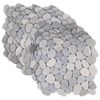 vidaXL Azulejos de P&oacute;mez Gris 30 x 30 cm Piedra de R&iacute;o