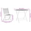 vidaXL Conjunto de Comedor de Jard&iacute;n 5 pcs Marr&oacute;n