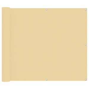 vidaXL Pantalla de Balc&oacute;n Arena 100 x 600 cm Tela Oxford