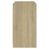 vidaXL Aparador de madera contrachapada roble Sonoma 70x41x75 cm