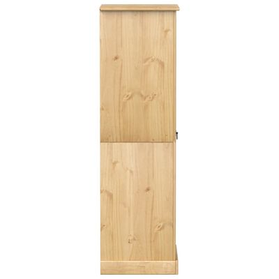 vidaXL Armario Corona madera maciza de pino 55x50x170 cm
