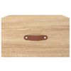 vidaXL Mesita de noche de pared color roble Sonoma 35x35x20 cm