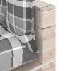 vidaXL Muebles de jard&iacute;n de palets 6 pzas y cojines madera de pino
