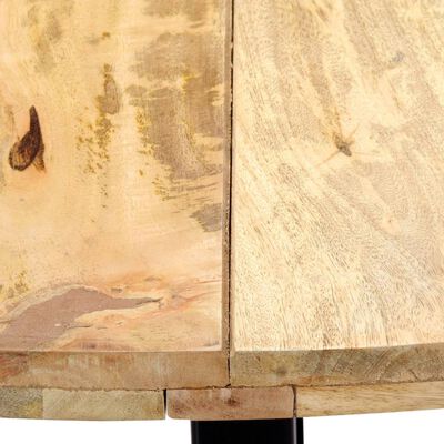 vidaXL Mesa de comedor de madera maciza de mango 150x73 cm