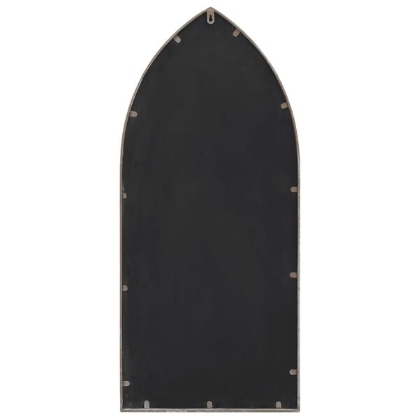 vidaXL Espejo de jard&iacute;n arena hierro para exterior 100x45 cm