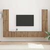 vidaXL Conjunto de mueble de TV 8 pcs Roble artesanal