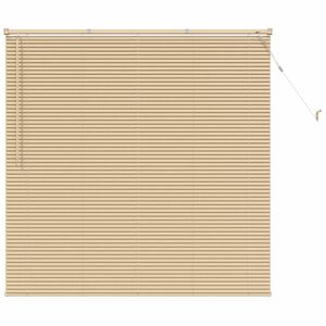 vidaXL Persiana Veneciana Marr&oacute;n Claro con Patr&oacute;n 150 x 150 cm PVC