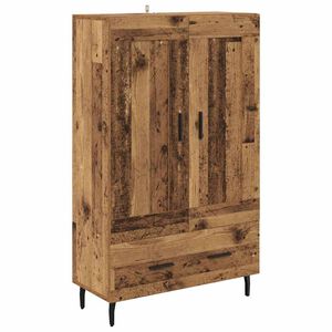 vidaXL Alacena Madera Vieja 69,5 x 31 x 115 cm Madera contrachapada