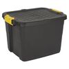 Practo Home Caja de almacenaje negro 42 L