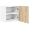 vidaXL Mueble colgante con puerta Roble Sonoma y 40 x 31 x 40 cm