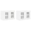vidaXL Mueble colgante 2 pcs 60 x 31 x 40 cm Madera de ingenier&iacute;a