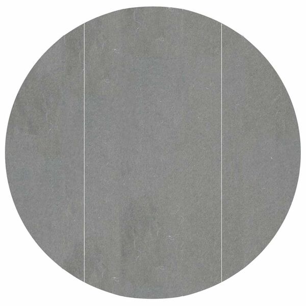 vidaXL Tapiz de suelo piscina geotextil de poli&eacute;ster gris claro &Oslash;306cm