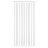 vidaXL Persiana vertical tela blanca 120x250 cm