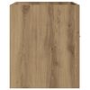 vidaXL Mueble de lavabo de ba&ntilde;o madera roble artisan 90x38,5x46 cm
