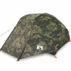 vidaXL Tienda de pesca para 5 personas impermeable camuflaje