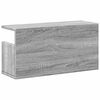 vidaXL Mueble de pared madera de ingenier&iacute;a gris Sonoma 60x20x30 cm