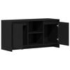 vidaXL Gabinete de TV Roble Negro 102 x 37,5 x 52,5 cm