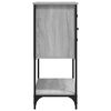 vidaXL Aparador de madera de ingenier&iacute;a gris Sonoma 100x36x85 cm