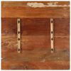vidaXL Tablero mesa cuadrada madera reciclada maciza 80x80 cm 25-27 mm
