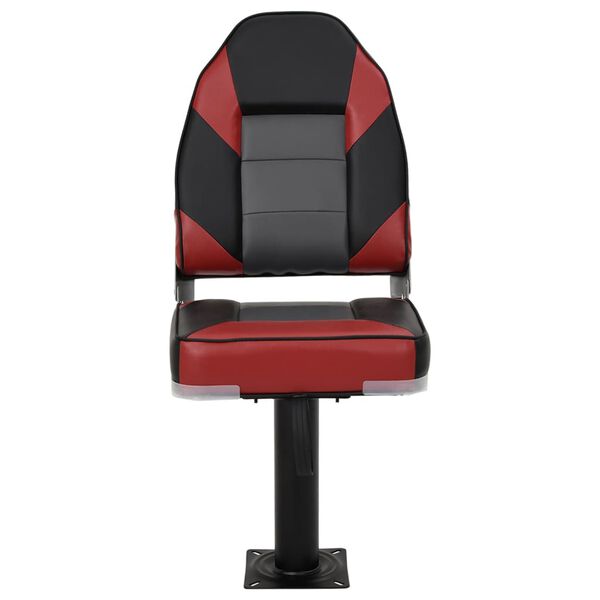 vidaXL Asiento para barco con pedestal giratorio 360&deg;