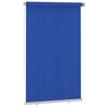 vidaXL Persiana enrollable de jard&iacute;n HDPE azul 140x230 cm