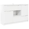 vidaXL Vitrina brillante 100 x 30 x 65,6 Madera de ingenier&iacute;a