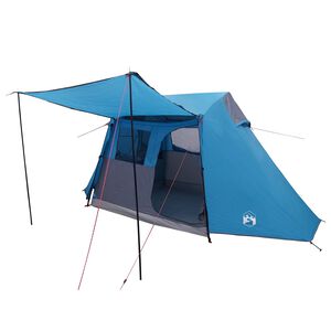 vidaXL Tienda de campa&ntilde;a tipo t&uacute;nel Azul 475 x 220 x 192 cm