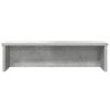 vidaXL Estantes de cocina apilables 2 uds gris hormig&oacute;n 60x15x16 cm