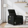 vidaXL Sill&oacute;n reclinable de masaje el&eacute;ctrico tela negro