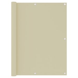 vidaXL Toldo para balc&oacute;n tela oxford crema 120x300 cm