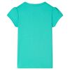 Camiseta infantil verde menta 92