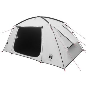 vidaXL Tienda Caba&ntilde;a 6 persona Blackout Poli&eacute;ster