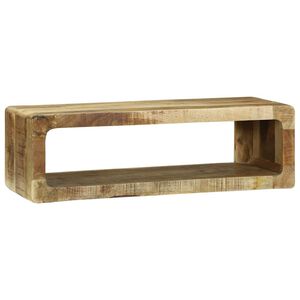 vidaXL Mueble de TV Marr&oacute;n 80 x 30 x 25 cm Madera maciza de Mango