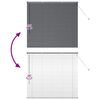 vidaXL Persianas venecianas Manual Gris oscuro 130 x 140 cm Aluminio