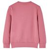 Sudadera infantil color frambuesa 104