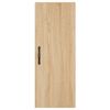 vidaXL Armario de pared madera ingenier&iacute;a roble Sonoma 34,5x34x90 cm
