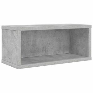 vidaXL Soporte para CDs Gris Hormig&oacute;n 40 x 17 x 17 cm