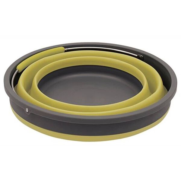 Outwell Cubo plegable con tapa 7,5 L verde lima