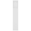 vidaXL Mueble cabecero blanco 200x18,5x104,5 cm