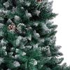 vidaXL Árbol de Navidad artificial Verde 180 cm PVC y Acero y Plástico
