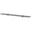 vidaXL Estante flotante de cristal 90x20 cm 8 mm