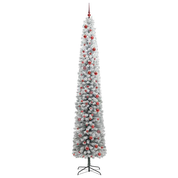 vidaXL Árbol de Navidad artificial Verde 300 cm PVC, Acero y Plástico