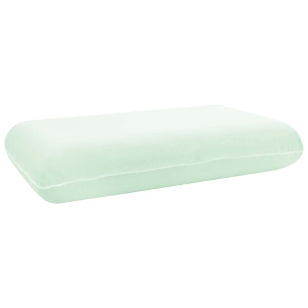 vidaXL Almohada para dormir Liso 60 x 40 x 13 cm Espuma Viscoel&aacute;stica
