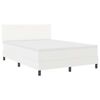 vidaXL Cama tipo Box Spring con colch&oacute;n 160 x 200 cm Cuero sint&eacute;tico