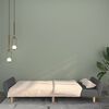 vidaXL Sof&aacute; cama de 2 plazas tela gris claro