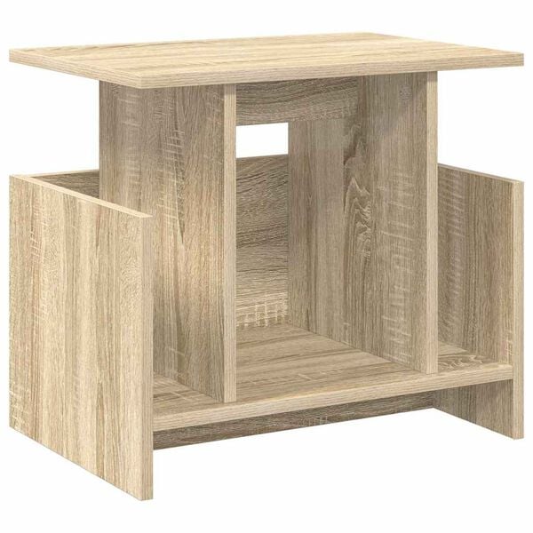 vidaXL Soporte de TV Roble Sonoma 50 x 35 x 45 cm Madera de ingenier&iacute;a