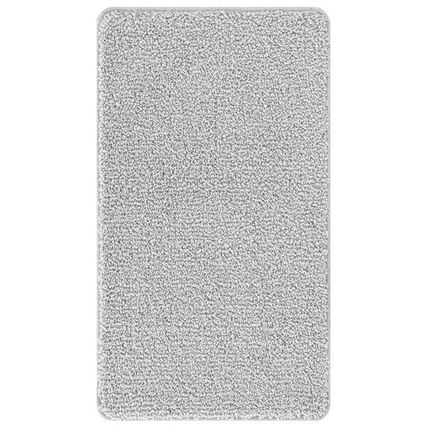 vidaXL Alfombrilla de ba&ntilde;o antideslizante Gris 70 x 120 cm PP