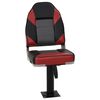 vidaXL Asiento para barco con pedestal giratorio 360&deg;