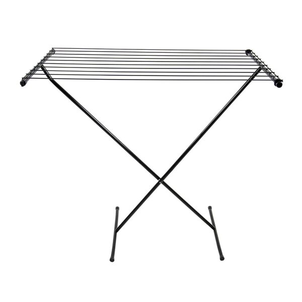 Bo-Camp Tendedero de acero negro 9 m